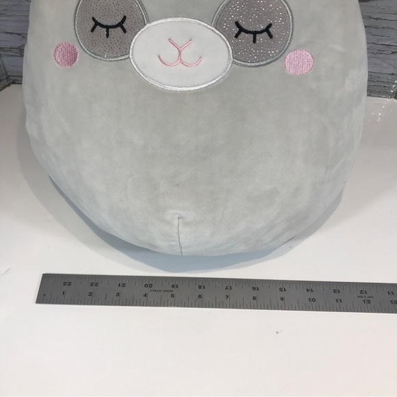 SQUISHMALLOW Martine the Grey Llama 12” - Picture 5 of 6